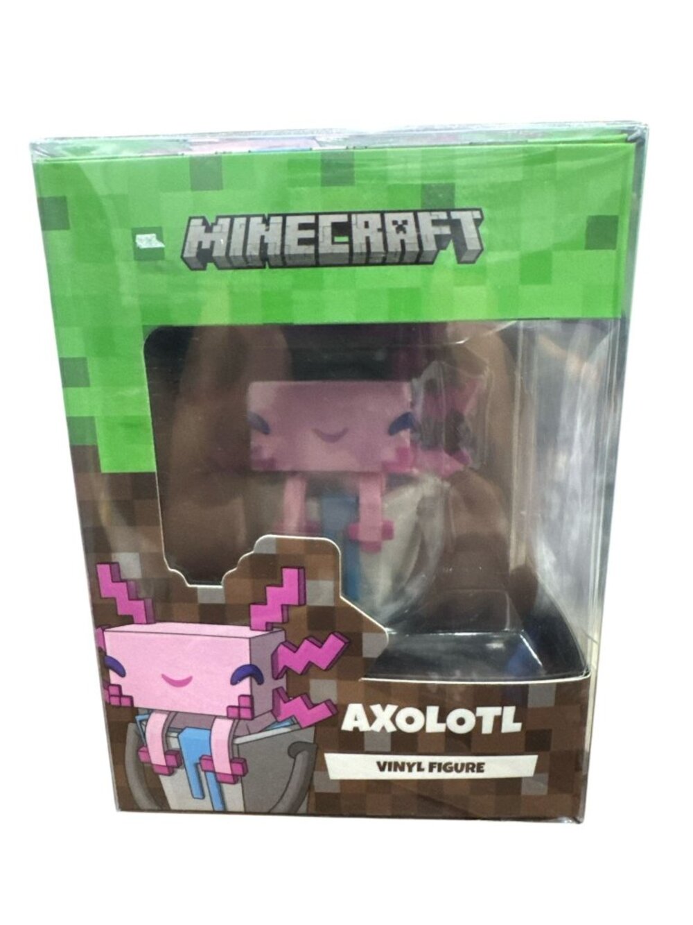 Minecraft Youtooz Axolotl Vinyl Figure #14 Collectible Toy New In Box - Picture 3 of 7